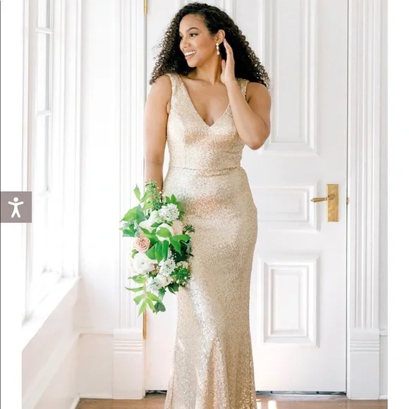 Dresses | Revelry Dakota Matte Rose Gold 26 | Poshmark Dresses | Revelry Dakota Matte Rose Gold 26 | Poshmark